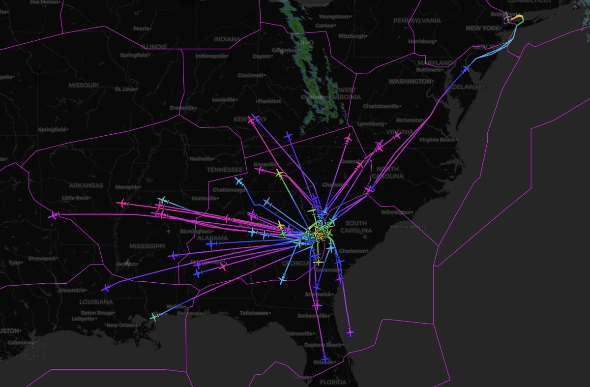 JetSpeed97's tweet image. Mass biz jet exodus from AGS, DNL, AIK, and HQU post-@TheMasters #themasters #Masters
