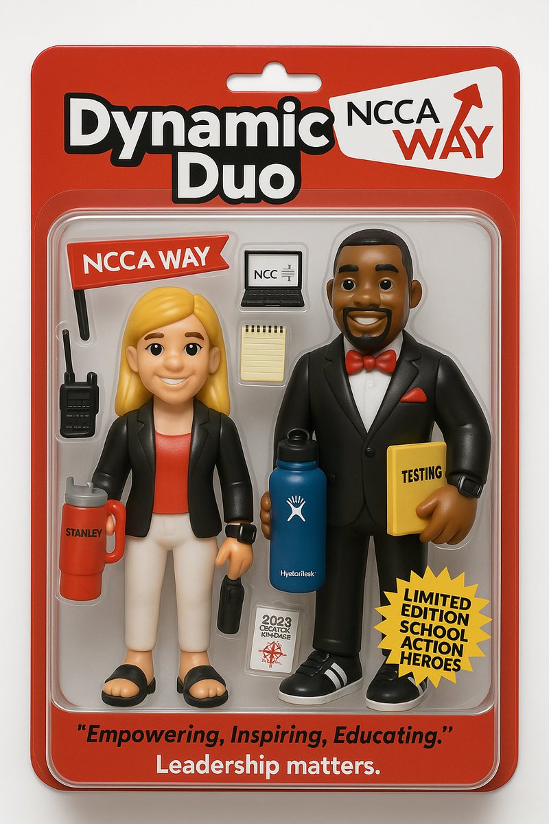 📷 **Happy Assistant Principal’s Week!** 📷
At NCCA, we are proud to celebrate two of the BEST in the business — Mrs. Linsey Shockley and Dr. Darrell Daniel
Join us this week in showing love and appreciation for Mrs. Linsey Shockley and Dr. Darrell Daniel.
#myNCCA #NCCAWay