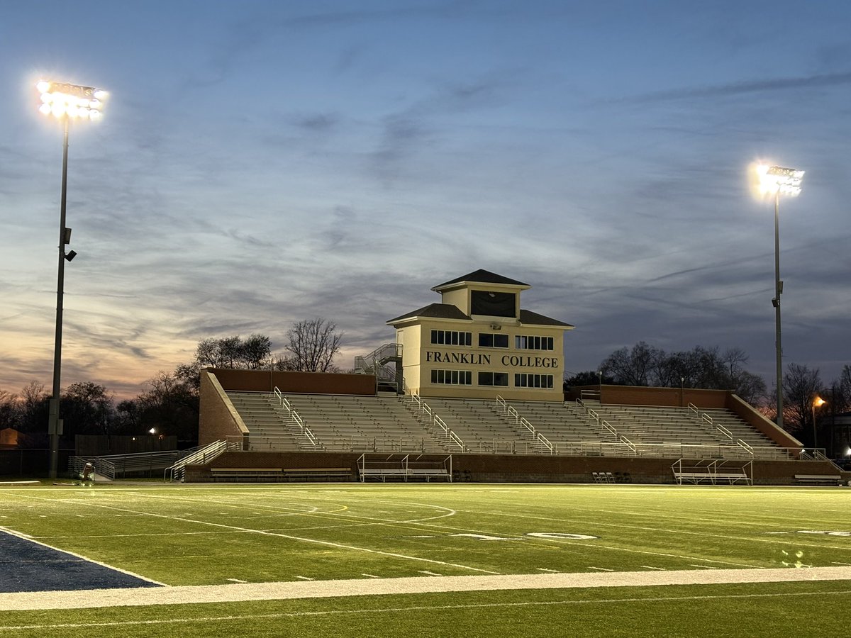 Mike Leonard (@championsmanual) on Twitter photo The end of a GREAT DAY of football, friendships, food & fellowship with GrizSquad families, alums, commits and 26 juniors! Thanks to our Touchdown Club for all you do! #GoGriz <a href="/FCGrizFootball/">Franklin College Football</a>
Thankful to have LIGHTS at beautiful FAUGHT STADIUM! The end of a GREAT DAY of football, friendships, food & fellowship with GrizSquad families, alums, commits and 26 juniors! Thanks to our Touchdown Club for all you do! #GoGriz <a href="/FCGrizFootball/">Franklin College Football</a>
Thankful to have LIGHTS at beautiful FAUGHT STADIUM!