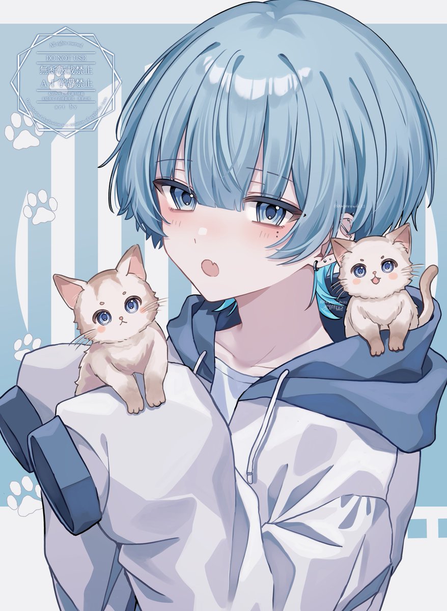 にゃ 」|煮タ 大福豆のイラスト