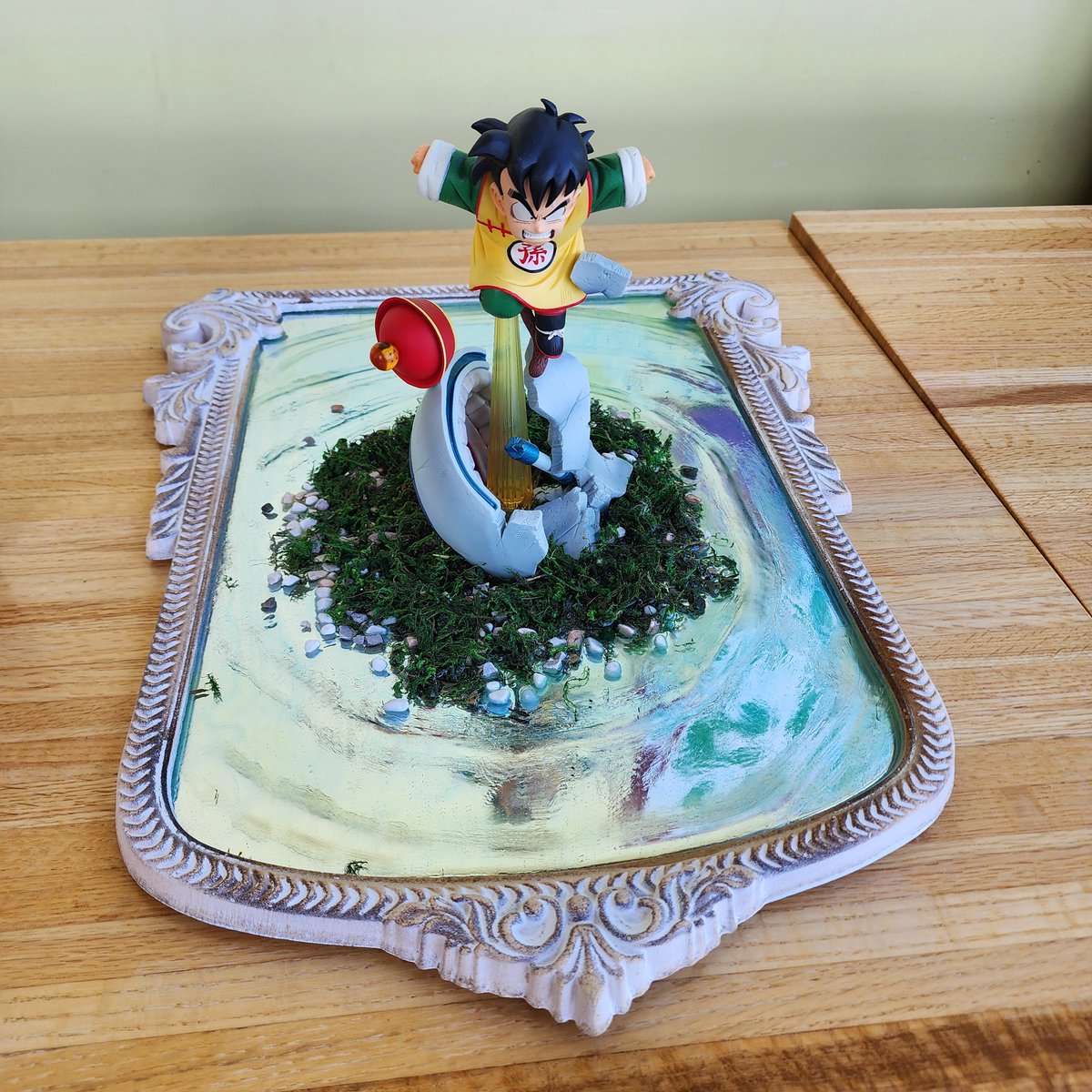 toohighcannaco's tweet photo. ๐คฏ We can't believe this amazing piece that was dropped off at Grit City Makers' market today from the amazing @PokeMonkies!! This Goku resin mirror will be raffled off Saturday, May 10th, at TACID
#accessible #art #ADA #ArtDiversityAction #ProjectDBT #givebacktothecommunity https://t.co/HhHHUUnNaA