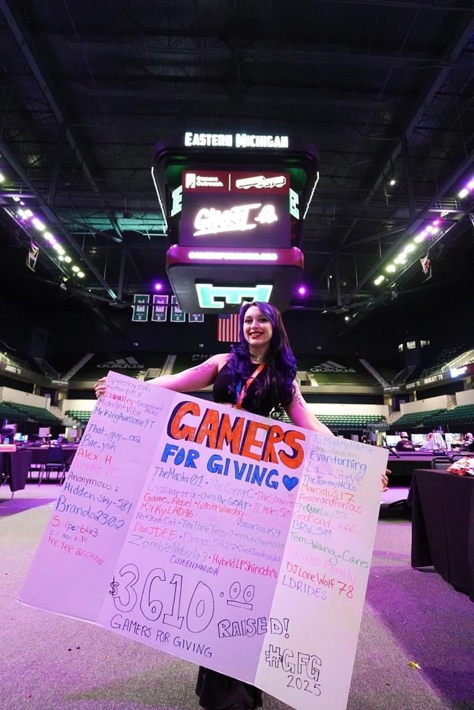 itsqueenmanda's tweet photo. We absolutely DEMOLISHED our last goal &amp; the community funded for a GO Cart for @GamersOutreach!

We raised a total of $3,610 in two days! 🧡

I have so much gratitude for this generous community! Thank you for helping children in hospitals feel like a kid again! #GFG2025 https://t.co/ke1hzbPxkm