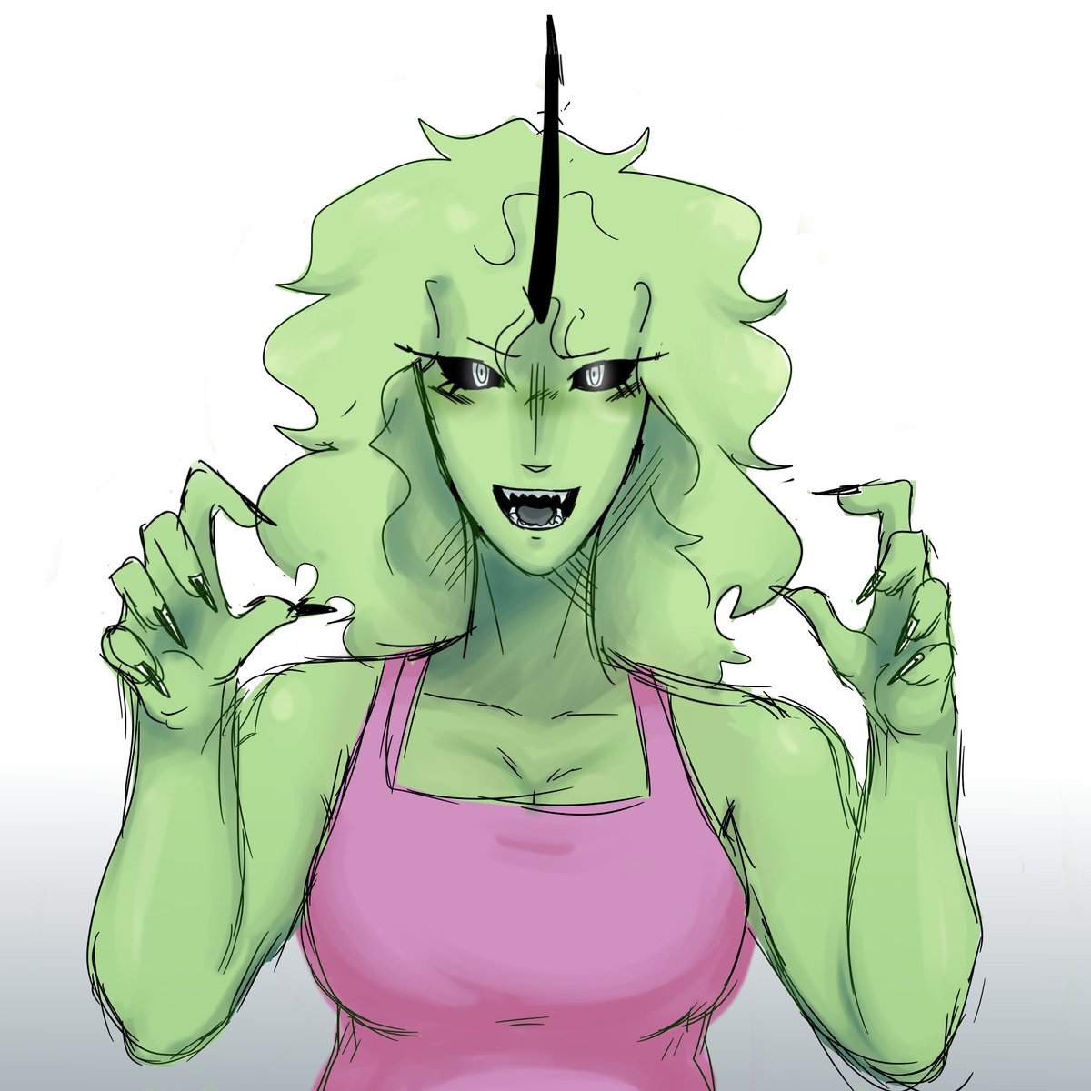 2023 // 2025
Incluso intente replicar ese estilo brusco del lineart en este dibujo, wow, Sasha lavó esa camiseta y quedo mas rosita