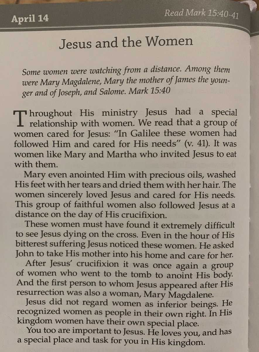 …Lord thank you for not regarding me as inferior to men…thank you for loving me and using me in Your service 🌞💛🌞