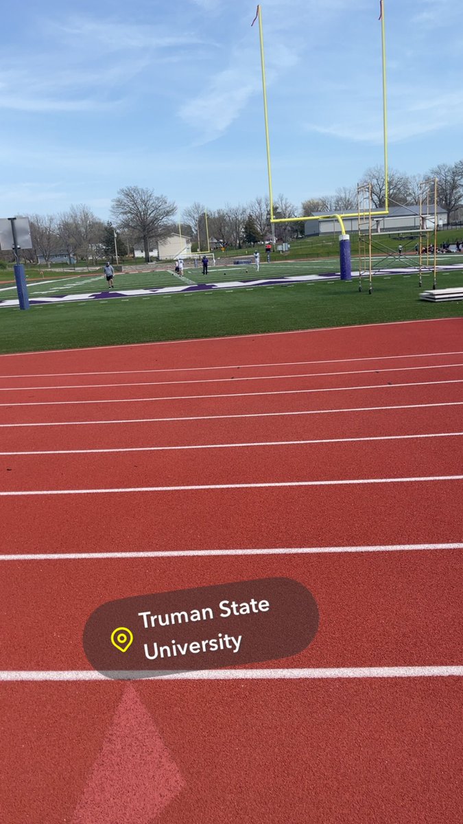 Ethan Earwin (@e_earwin) on Twitter photo Had a great time up at Truman, Thank you <a href="/coachjohnson126/">Jamar Johnson</a> and <a href="/Truman_FB/">Truman State Football</a> for the JR day invite
<a href="/CoachAndySims/">Coach Sims</a> <a href="/CoachReiterFB/">Austin Reiter</a> <a href="/Coach_Marshall_/">Clay Marshall</a> <a href="/PHTrojansFB/">Park Hill Trojans Football</a> Had a great time up at Truman, Thank you <a href="/coachjohnson126/">Jamar Johnson</a> and <a href="/Truman_FB/">Truman State Football</a> for the JR day invite
<a href="/CoachAndySims/">Coach Sims</a> <a href="/CoachReiterFB/">Austin Reiter</a> <a href="/Coach_Marshall_/">Clay Marshall</a> <a href="/PHTrojansFB/">Park Hill Trojans Football</a>