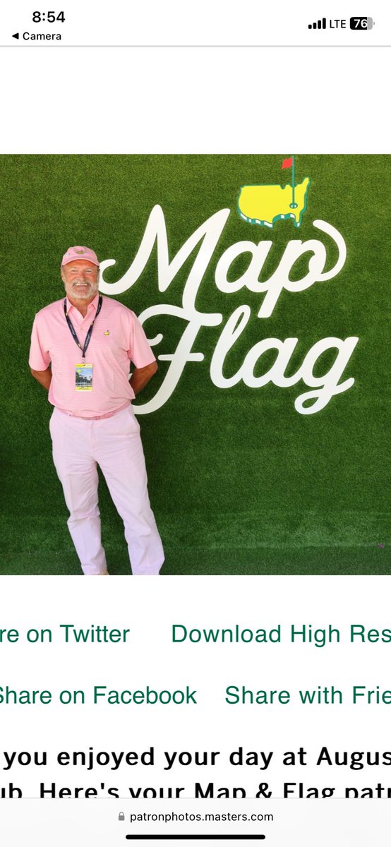 Unforgettable day at <a href="/TheMasters/">The Masters</a> . So happy for <a href="/McIlroyRory/">Rory McIlroy</a> to complete the Grand Slam 🙌