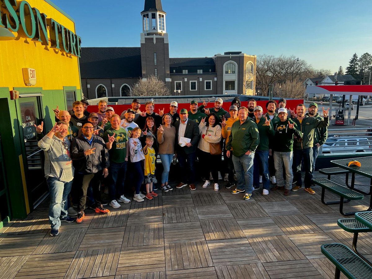 Jaxon Duttenhefer (@jduttenhefer) on Twitter photo Big shout out to <a href="/thevanclub/">The Van Club</a> and the <a href="/GandGCollective/">The Green and The Gold Collective</a> for their continued support of Bison Football! Go find them at the tailgates this fall! 🤘 Big shout out to <a href="/thevanclub/">The Van Club</a> and the <a href="/GandGCollective/">The Green and The Gold Collective</a> for their continued support of Bison Football! Go find them at the tailgates this fall! 🤘