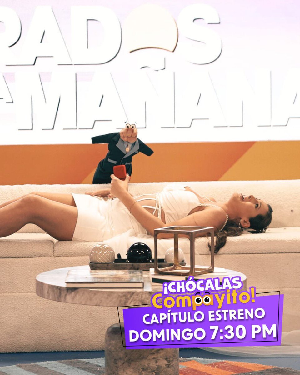 Compayitoof's tweet photo. Estamos a poco de dar inicio
¡No te pierdas chócalas compayito!
#chócalascompayito #compayito #lasestrellas https://t.co/gs5LlGZ1wv