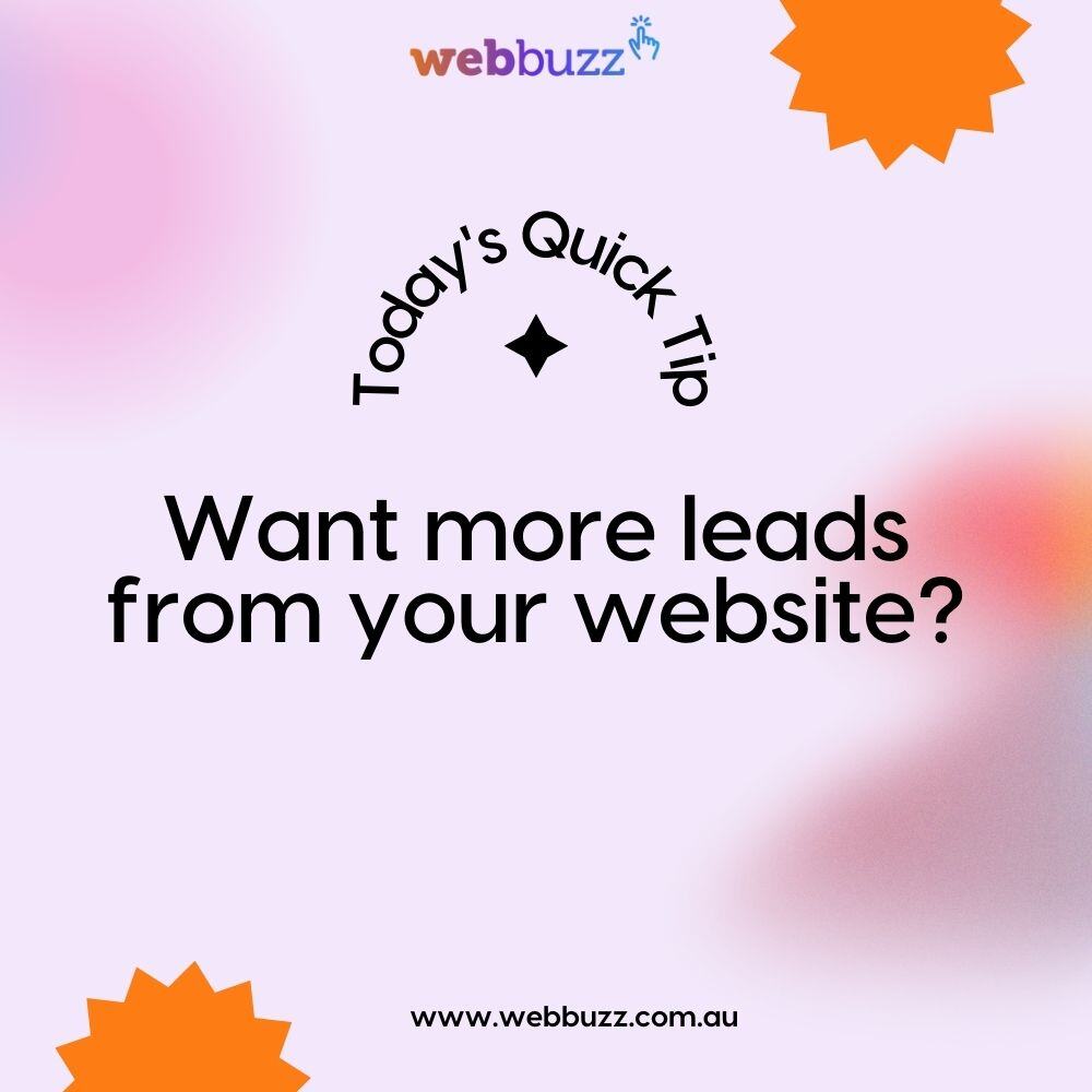 🚀 Want more leads from your website?
Try this: Add a clear CTA (Call-to-Action) above the fold—before users even scroll.
✅ Example: Instead of “Learn More,” try “Get Your Free Strategy”
📈 A strong CTA can increase conversions by 20% or more.
➡️ Need help optimizing your site?