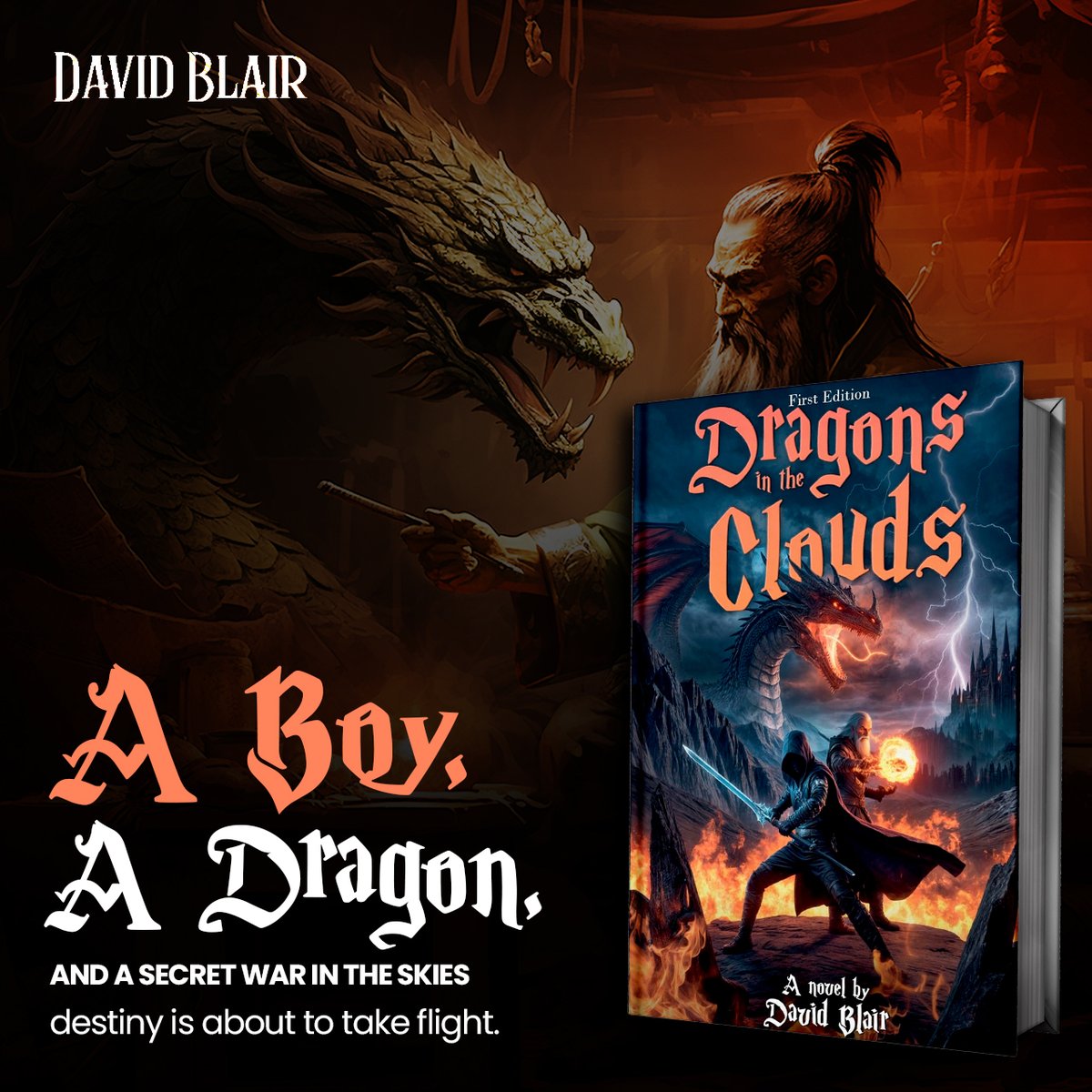Hey, #AUTHORS, #Share YOUR #books &amp; #links #WRITERSLIFT #READERS find GREAT books! #writingcommmunity #mustread #booklovers #book #podcasts #ReadersCommunity #booktwitter #blogs #bookrecommendations #sciencefiction #fantasy amazon.com/Dragons-Clouds…