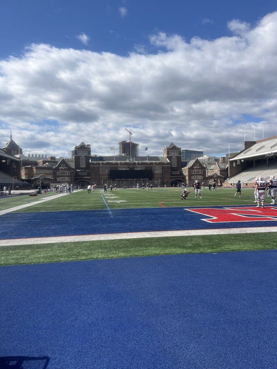 mikeybaldwinn's tweet image. Thank you @coach_ru and @CoachMetzler for the great Junior Day! Can’t wait to be back in Philly to compete @PennFB camp this summer.