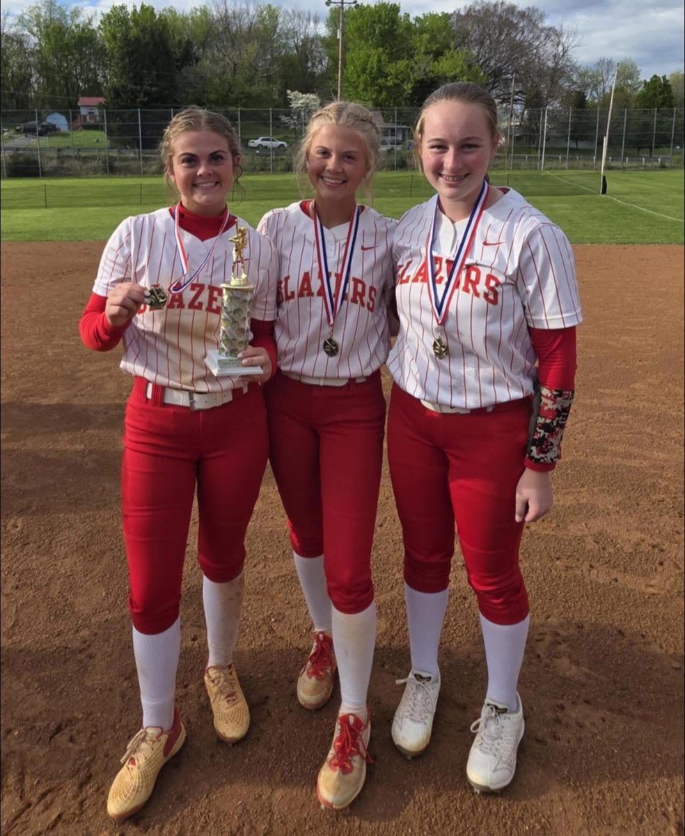 What a weekend 🔥 5-0 Tiny Day Tourney GOLD Bracket Champs! 

CONGRATS on a couple big bombs 💣 💣’s today…Ava Saul and Aggie Greer💪💪

Tourney MVP: Riley Croley
All-Tournament: Lilly Hilton, Riley Croley, Emmi Croley
Scholarship Award: Ava Saul, Riley Croley