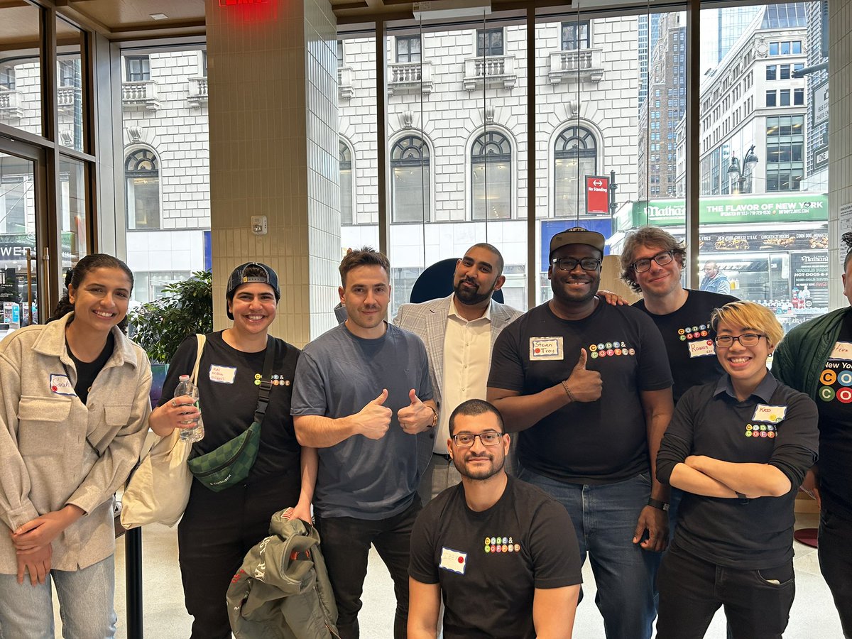 dennisivy11's tweet image. Awesome meet-up in NYC today at #CodeAndCoffee