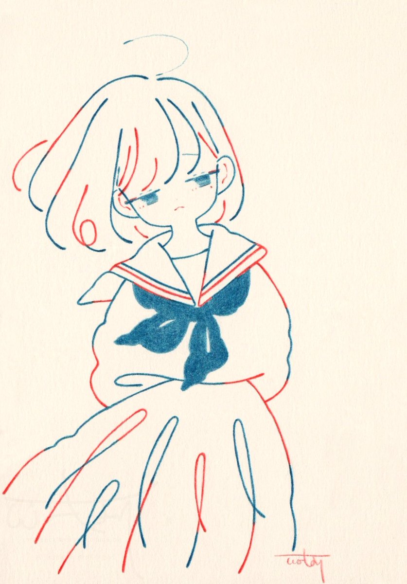 「「あのね、」 」|watariのイラスト