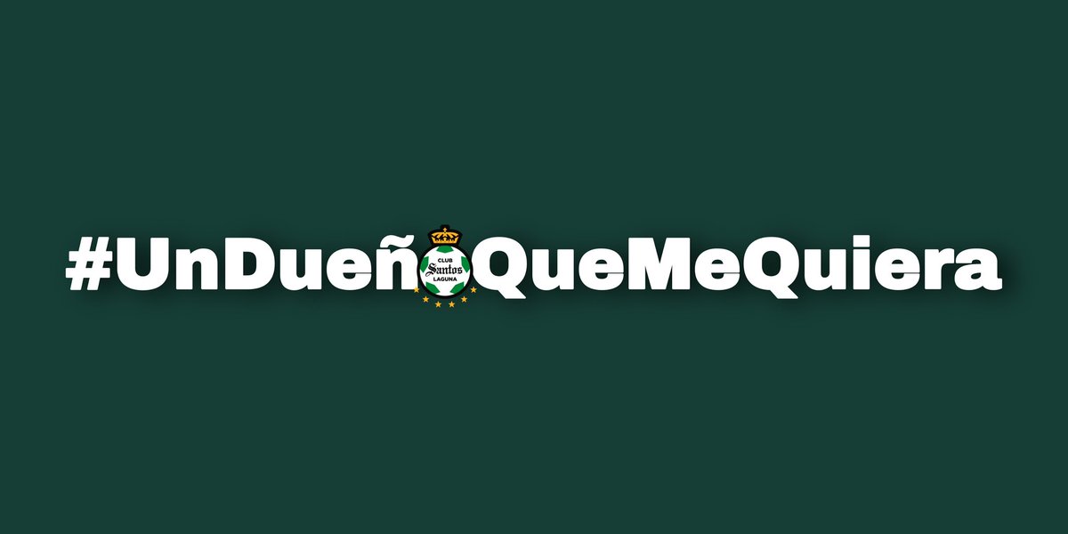 SentimientoG1's tweet photo. Por favor, alguien rescate al Club Santos Laguna. 😞🙏🏻

#UnDueñoQueMeQuiera https://t.co/mWIbBZjx78