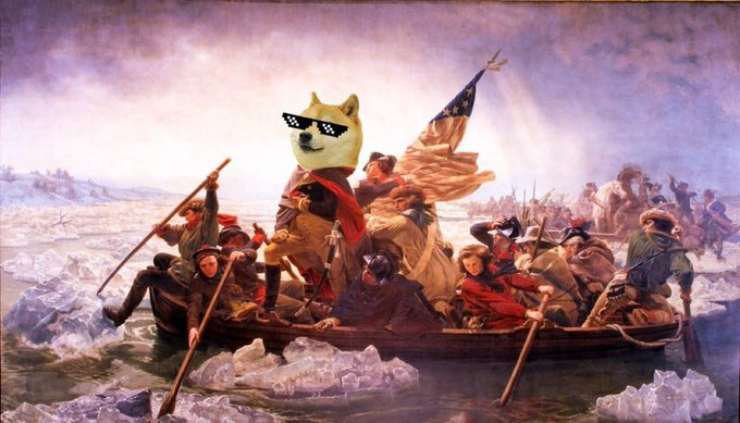 DOGETRUMPETH's tweet photo. Good morning!

The DOGE is the New American Revolution.

WE ARE SO BACK!!! 🇺🇸🇺🇸 https://t.co/WU1KSEGIRl