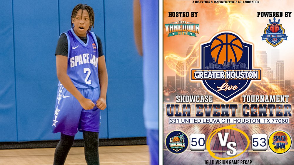 🚨WATCH GAME RECAP🚨
🔗 youtu.be/9CKdxulS4kM
Greater Houston Live

<a href="/TxTakeover_Ned/">T.T.E.Basketball</a> 16U Recruit Look
vs
Space Jam Elite
TAG A PLAYER

<a href="/RcsSports/">Jim Hicks</a> <a href="/jrbevent/">Join Real Ballers Events</a> <a href="/djones8301/">Doug Jones</a> <a href="/gregory_coachtx/">Coach Greg</a> <a href="/TXHSBB/">Texas High School Basketball</a> <a href="/GASOMass/">Ryan Massad 🔎</a> <a href="/PUSHExposure/">PUSH Exposure Services</a>