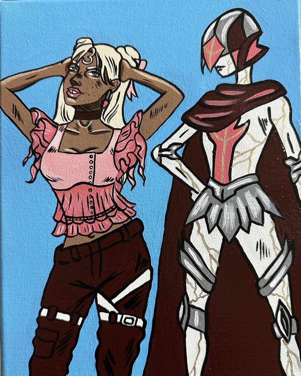 Jean P. Polnareff (@saucychariot) on Twitter photo // Itโs the Polnareff Sisters! @TFairfax12 and <a href="/_UnAnge__/">๐๐ฑ๐ฒ๐ธ๐ท๐ฎ ๐น๐ธ๐ต๐ท๐ช๐ป๐ฎ๐ฏ๐ฏ</a> !
Thank you for letting me use your OCs to paint pictures with! // Itโs the Polnareff Sisters! @TFairfax12 and <a href="/_UnAnge__/">๐๐ฑ๐ฒ๐ธ๐ท๐ฎ ๐น๐ธ๐ต๐ท๐ช๐ป๐ฎ๐ฏ๐ฏ</a> !
Thank you for letting me use your OCs to paint pictures with!