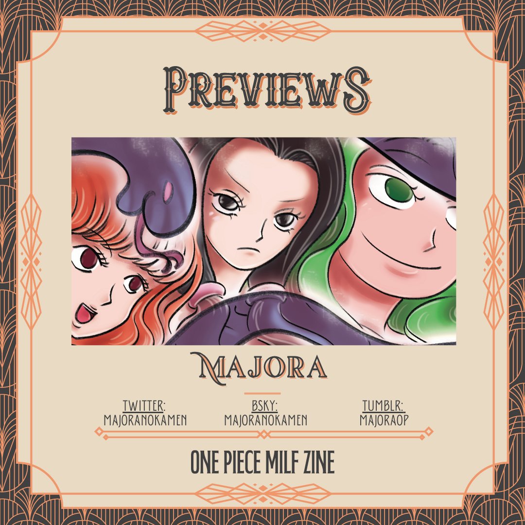 opmomszine's tweet image. 🥂 Contributor Spotlight & Preview: Majora! 🥂
Last but not least is the amazing @MajoraNoKamen with a peek of only one of the many vivid spot art pieces they created for this zine!~ 💕✨
🧡 Preorders close TODAY! 🧡