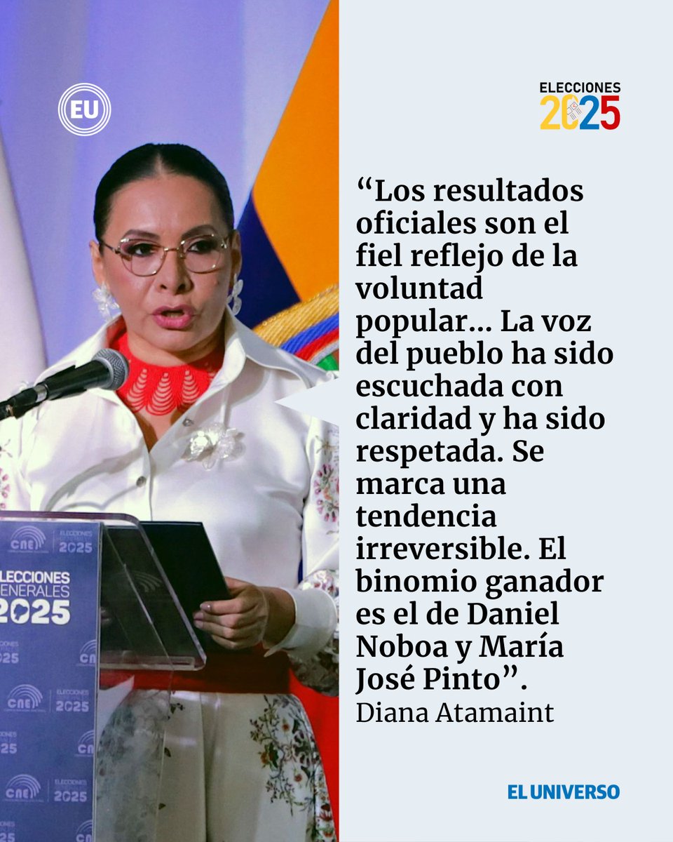 El Universo tweet media