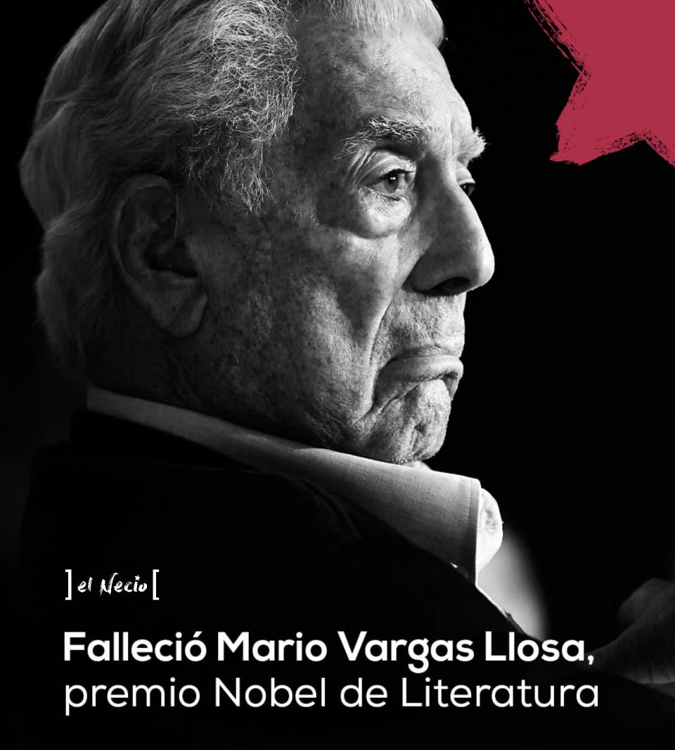 ElNecio_Cuba's tweet photo. 🇵🇪 Acaba de fallecer Mario Vargas Llosa: uno de los más grandes escritores del siglo XX en América Latina y un intelectual aliado del fascismo y de la extrema derecha internacional. https://t.co/VvYOrNOVLW