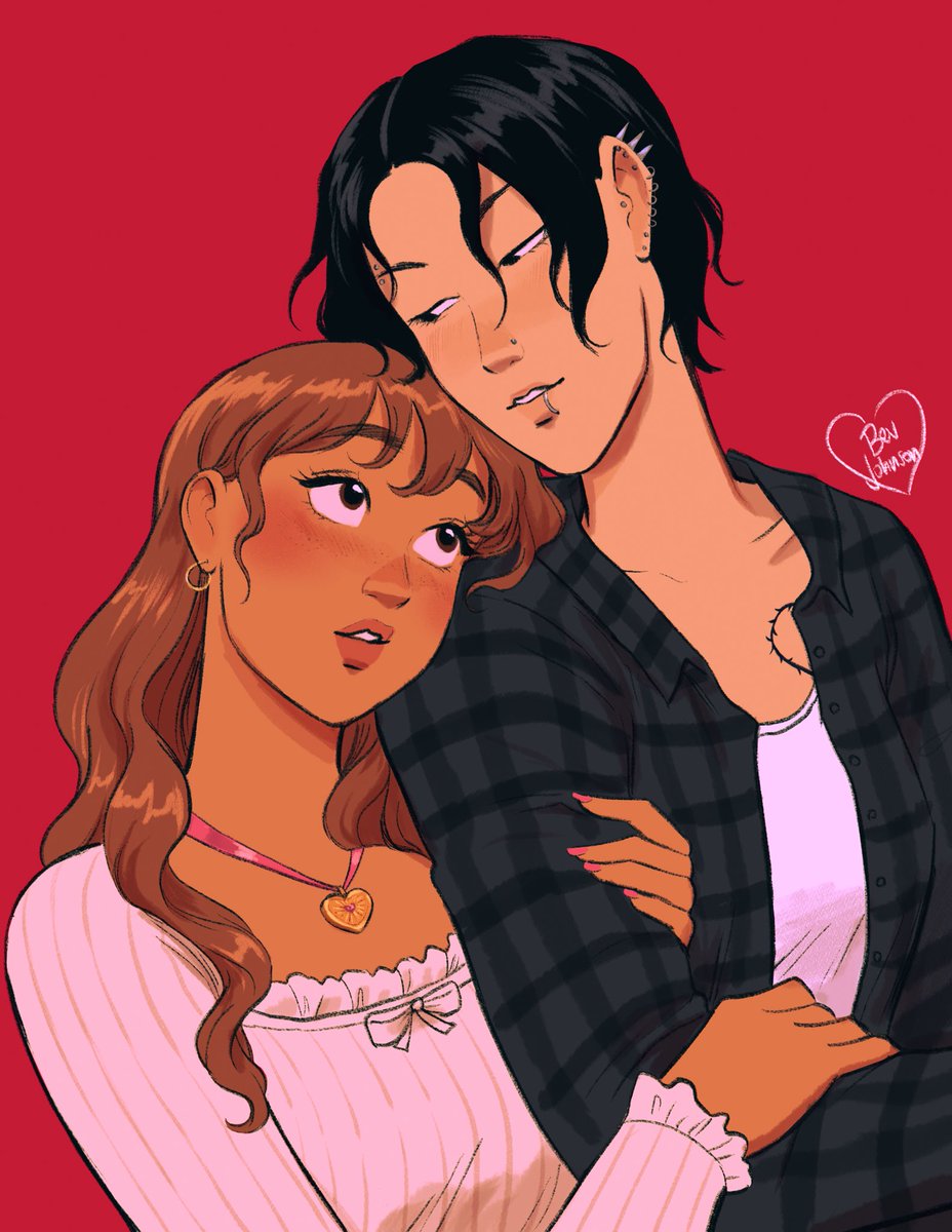 「(knocks on ur door) hello have u read he」|Bev Johnson 🌸のイラスト
