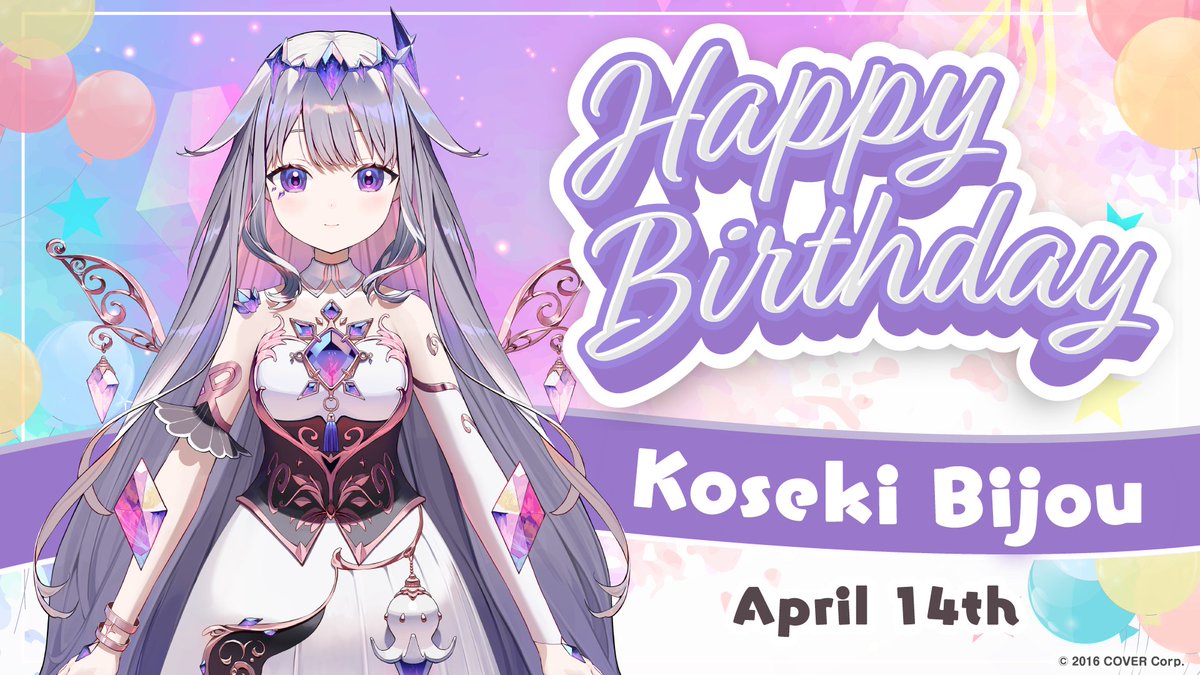 Happy Birthday to the adorable Jewel of Emotions from hololive English -Advent-!

Wishing <a href="/kosekibijou/">Koseki Bijou🗿holoEN</a> (BIBOO BIBOO BIJOU✨) a very special day! 🗿🎂