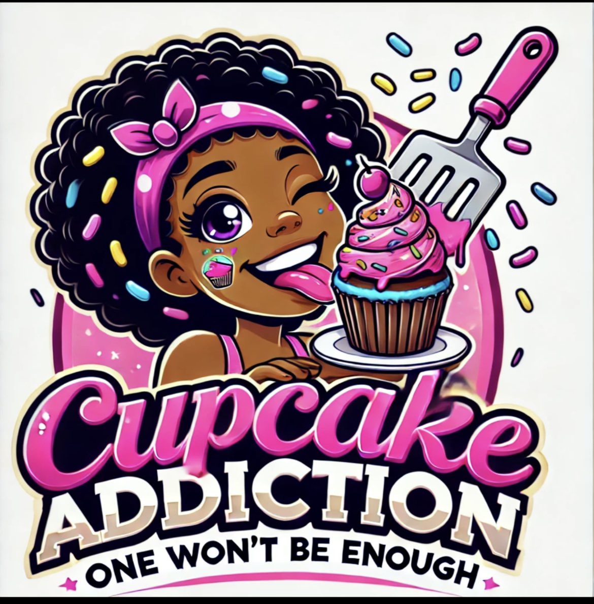 DaRealPreach's tweet image. Logo for my wife’s baking brand