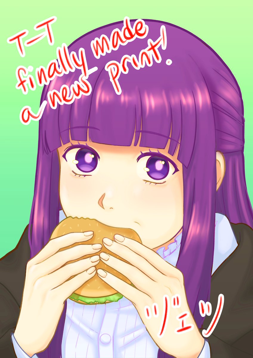 macchaato's tweet image. getting ready for harumatsuri with a fern print #frierenfanart