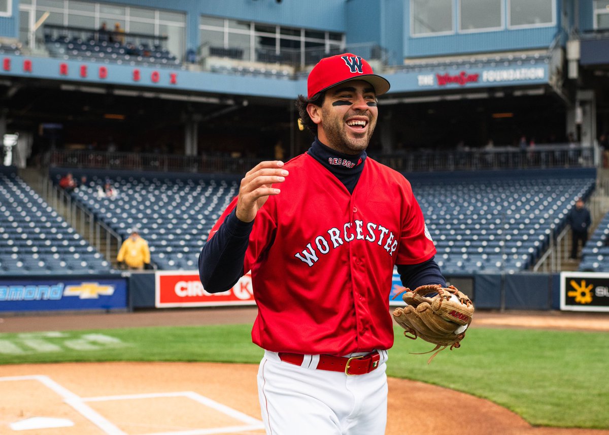 Worcester Red Sox (@woosox) on Twitter photo When Marcelo Mayer heard that a buddy he played ball with growing up was going to be in town, and that his friend’s father was going to be our Hometown Hero, presented by <a href="/MAStateLottery/">Mass. State Lottery</a>, he asked to catch the first pitch! When Marcelo Mayer heard that a buddy he played ball with growing up was going to be in town, and that his friend’s father was going to be our Hometown Hero, presented by <a href="/MAStateLottery/">Mass. State Lottery</a>, he asked to catch the first pitch!