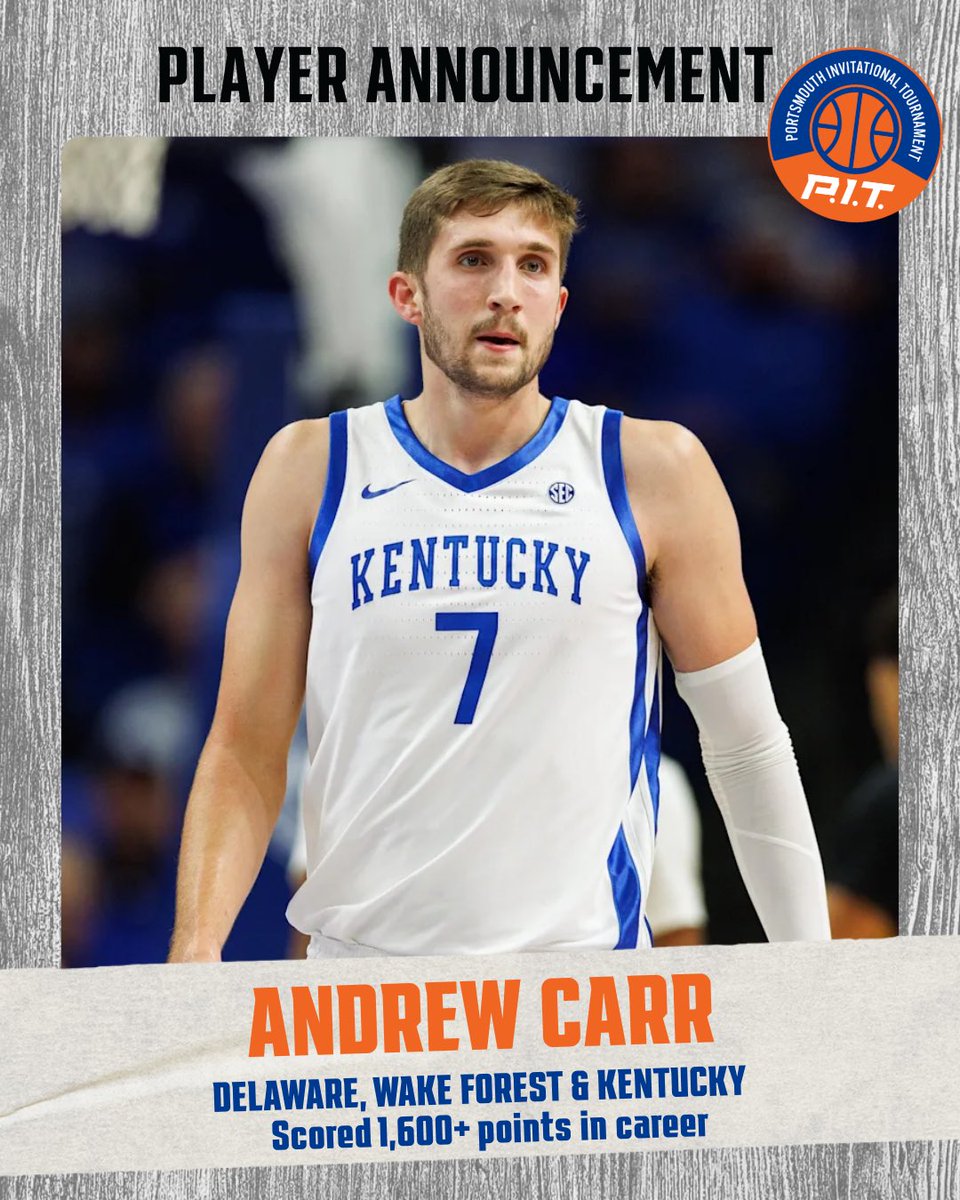 P.I.T. (@pit_basketball) on Twitter photo Going back to the <a href="/SEC/">Southeastern Conference</a> with <a href="/KentuckyMBB/">Kentucky Men’s Basketball</a>’s Andrew Carr #PIT25 Going back to the <a href="/SEC/">Southeastern Conference</a> with <a href="/KentuckyMBB/">Kentucky Men’s Basketball</a>’s Andrew Carr #PIT25
