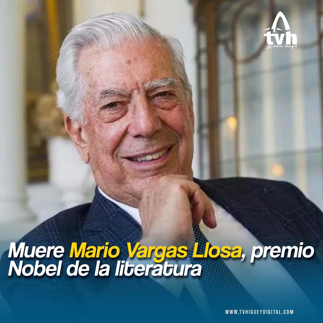 Murió Mario Vargas Llosa, el gran escritor peruano, gran narrador latinoamericano y el último sobreviviente del boom, así lo confirmó en la red X, su hijo Álvaro.

#NoticiasTvHIguey