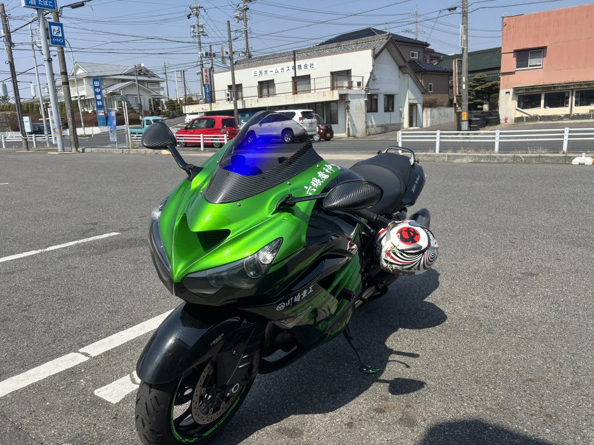 毎月14日はZX14Rの日 全然乗ってなーい