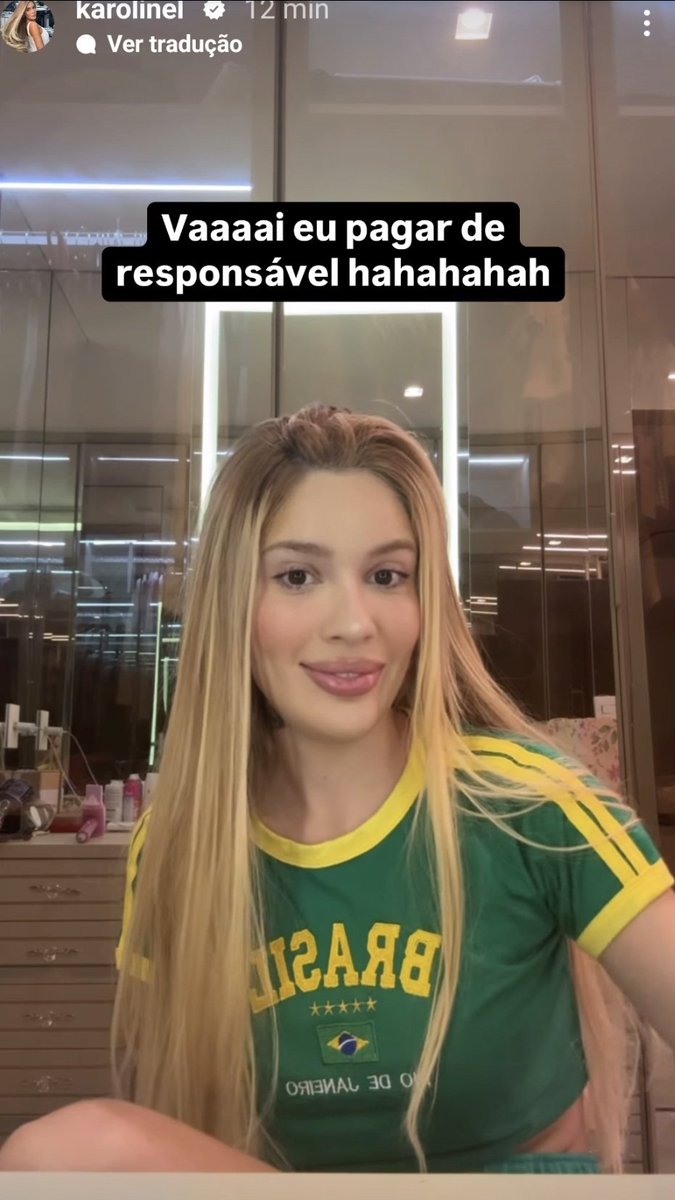 vocês não imaginam o tamanho da minha alegria quando eu vejo a karoline lima aparecendo nesse cenário nos stories pra esculachar o militao e a tainá de uma vez só