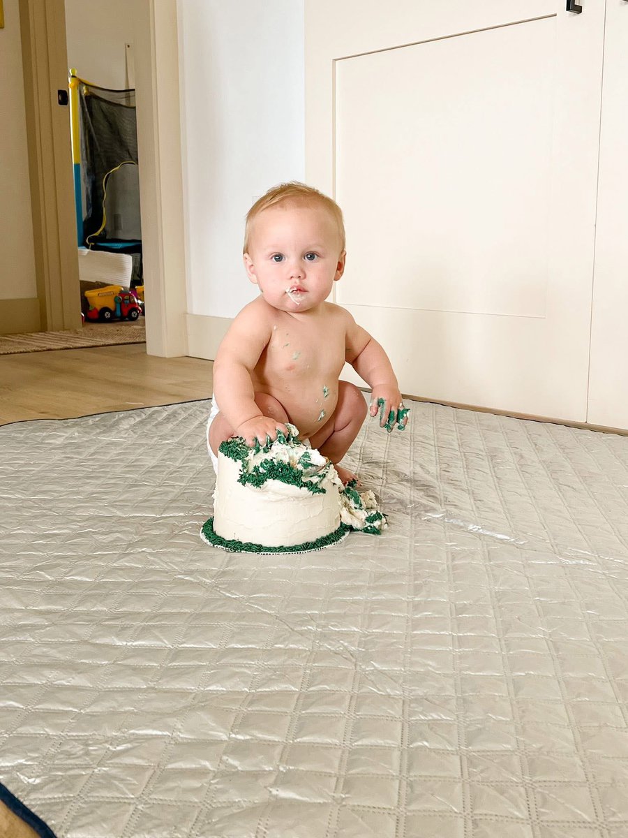 TimBrack2's tweet image. Hard to believe little Beckham is one already. His Master's themed Birthday party was the best! He sure is a handsome devil!