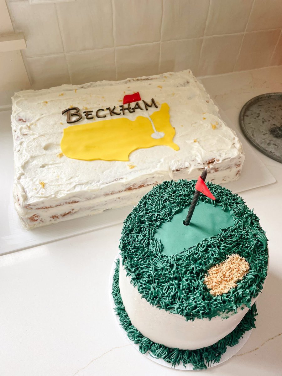 TimBrack2's tweet image. Hard to believe little Beckham is one already. His Master's themed Birthday party was the best! He sure is a handsome devil!