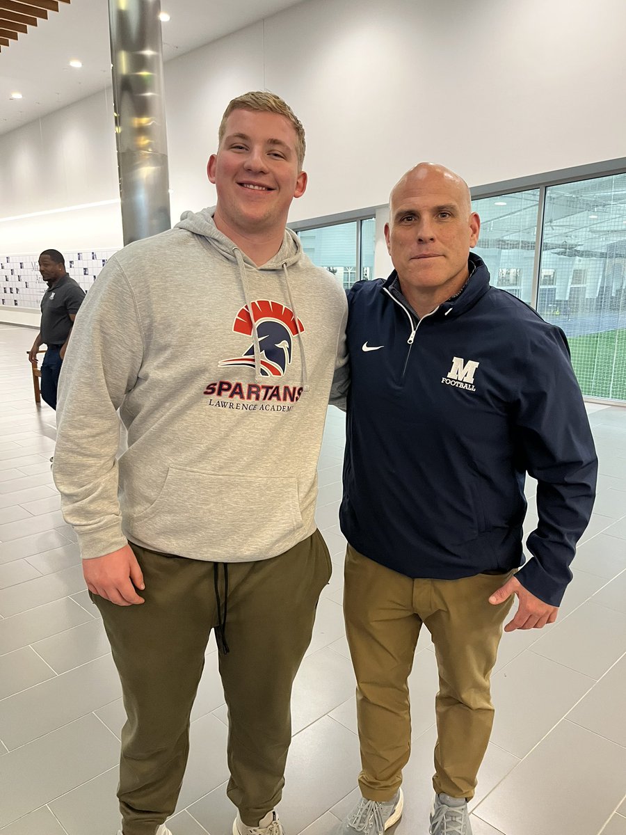 Timothy Jaracz (@timothy_jaracz) on Twitter photo I want to send a huge thank you to <a href="/MiddFBMandigo/">Doug Mandigo</a> and <a href="/MiddCoachCaputi/">David Caputi</a> for inviting me up for their junior day! I had a great time learning about the program and campus and hope to get back soon!
<a href="/PactPerformance/">Pact Performance</a> <a href="/MiddFootball/">Middlebury Football</a> <a href="/ToonMarlon/">Marlon Toon</a> <a href="/PRZNewEngland/">Prep Redzone New England</a> <a href="/NE6FB_Recruits/">NE-Recruits</a> I want to send a huge thank you to <a href="/MiddFBMandigo/">Doug Mandigo</a> and <a href="/MiddCoachCaputi/">David Caputi</a> for inviting me up for their junior day! I had a great time learning about the program and campus and hope to get back soon!
<a href="/PactPerformance/">Pact Performance</a> <a href="/MiddFootball/">Middlebury Football</a> <a href="/ToonMarlon/">Marlon Toon</a> <a href="/PRZNewEngland/">Prep Redzone New England</a> <a href="/NE6FB_Recruits/">NE-Recruits</a>