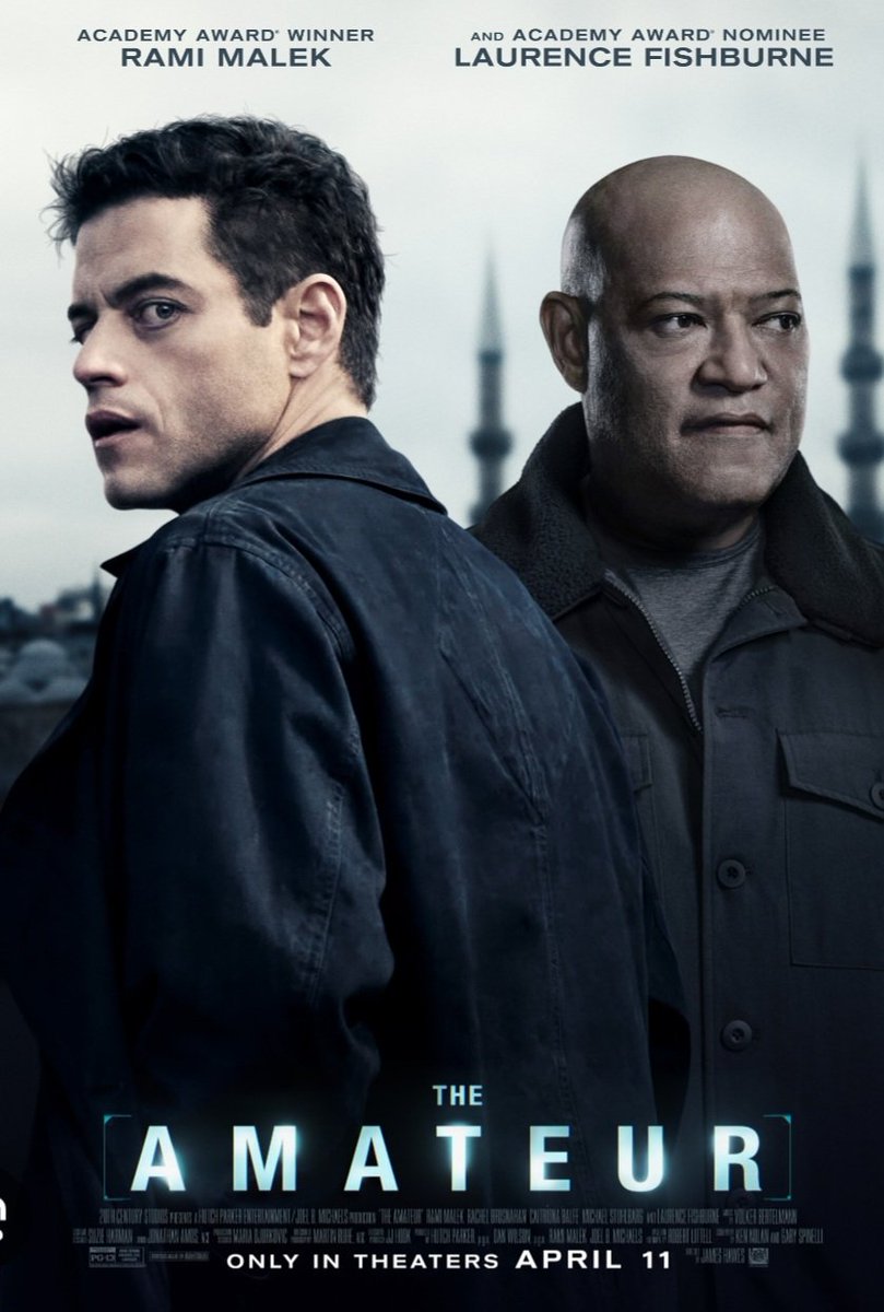 Saw The Amateur tonight. First movie in a while I was actually looking forward to. It didn't disappoint. Loved it was a more cerebral take on revenge. Not just car chases and bullets flying.