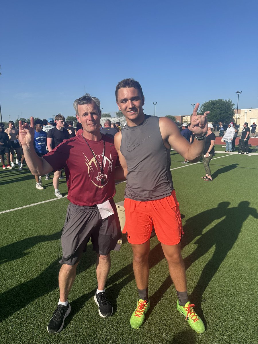 17MasonBentley's tweet photo. Had a great time competing today @MSUTexasFB  camp. Looking forward to visiting this summer. Thank you again Coach!! 
@MustangsDC 
@Clydelogan21 
@CoachTankOline 
@CoachKirkBryant 
@Coach_Cupp https://t.co/PNCv6d89wo