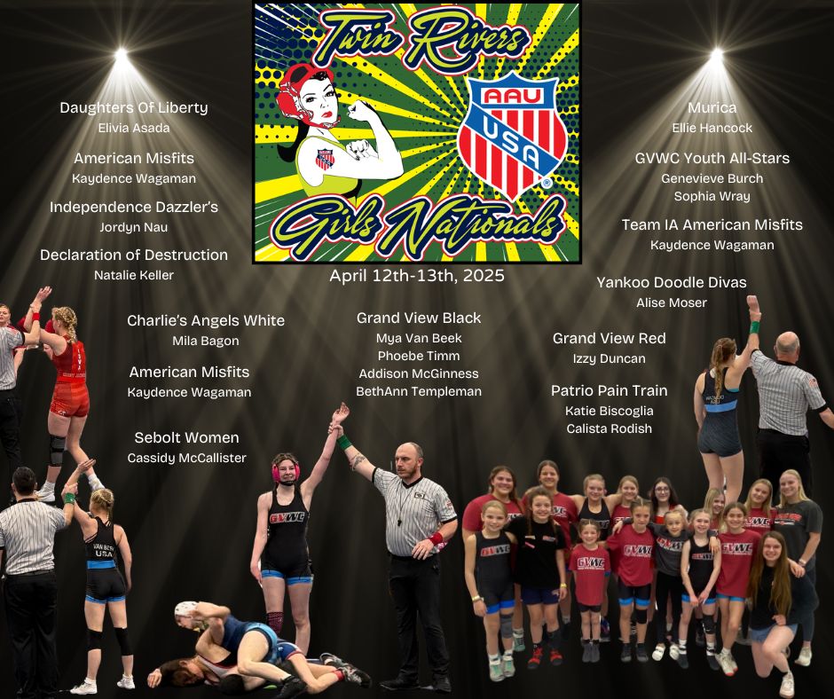 RRW put in some work this weekend against some tough competition from all over the country! Close to 100 teams. Girl's wrestling is on the rise!

#TogetherWeRise