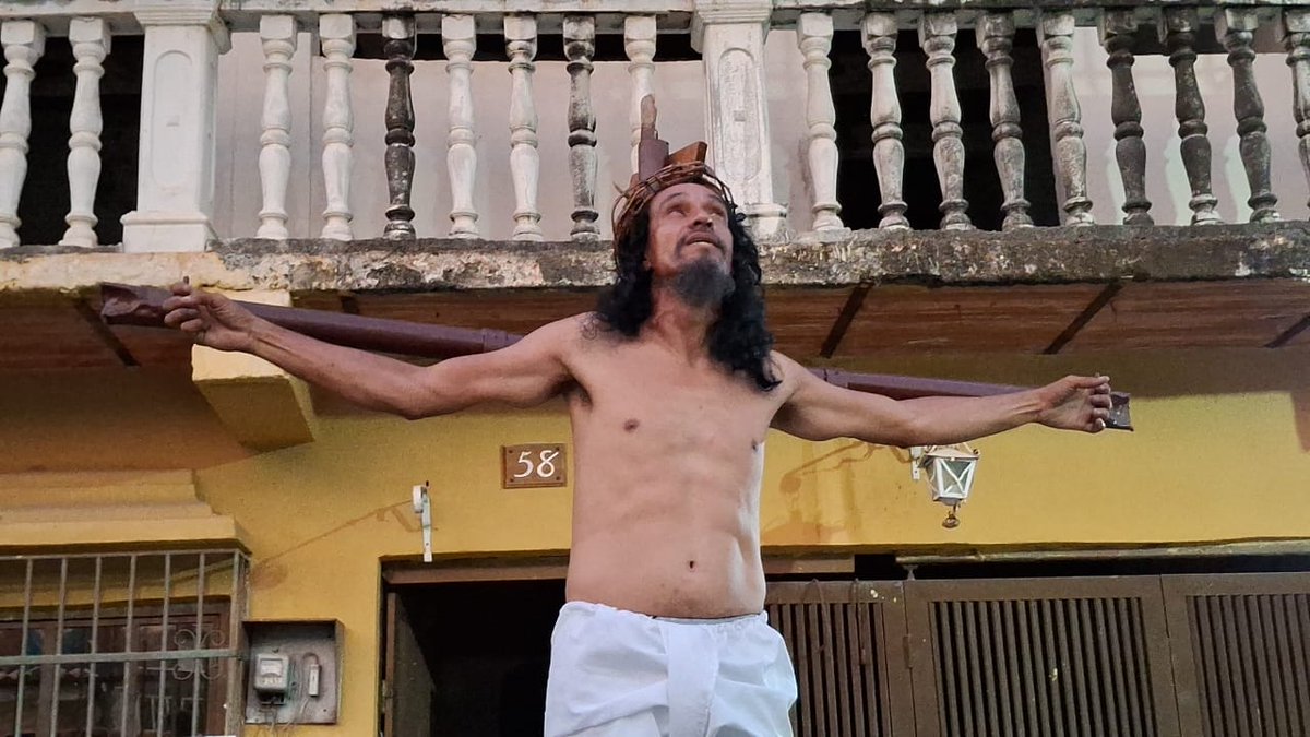 Primera presentación de la Obra La Pasión en Macuto en el municipio Paz Castillo. Cronograma religioso y cultural Semana Santa en Paz 2025