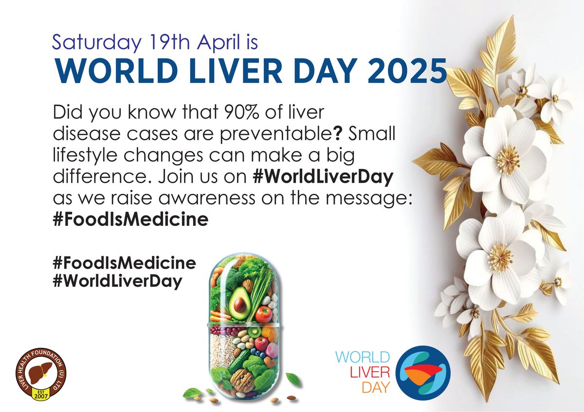 90% of Liver disease cases are preventable, a small lifestyle changes can make a big difference #worldliverday 19 April
