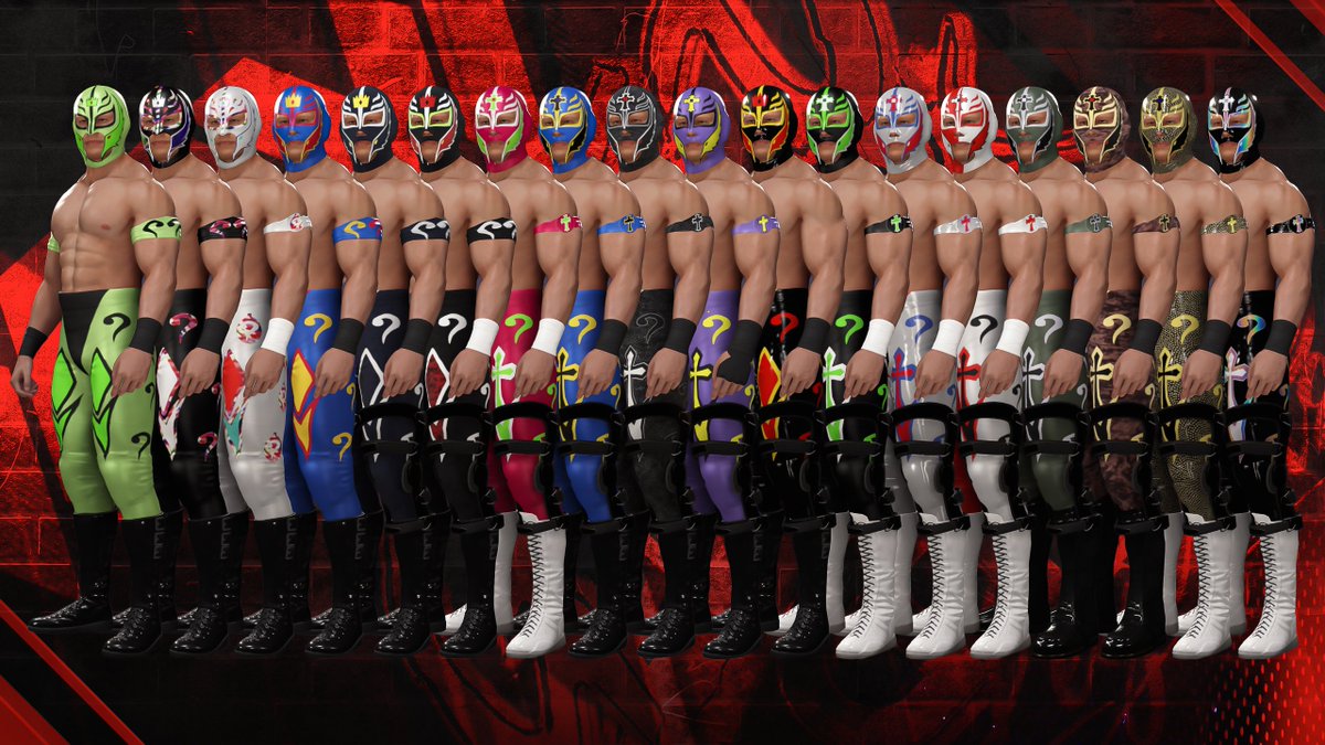 "BOOYAKA, BOOYAKA, 619" <a href="/reymysterio/">♛Rey Mysterio❔</a>'s Attire Packs are available NOW in #WWE2K25 for PS5 and Xbox X|S
56 attires in total from 1995-1999.

Brought to you by <a href="/WCWRewind25/">WCW Rewind</a> &amp; <a href="/GTEO2K/">GTEO</a> 

Attires: Myself
Graphic: <a href="/Undisputed63/">Undisputed Designs</a>, <a href="/henry_finch/">Henry Finch · (ヘンリー・フィンチ)</a>, &amp; Myself
Enjoy!!