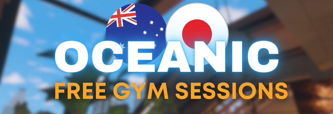 TheMightyGym's tweet image. We are testing NEW Oceanic Time Zone Class Times!
If you are in Asia, NZ, AU - come try out the new Mighty Gym Fitness Classes for FREE! Right in #VRChat - every Tuesday this month! 💪
For more details on how to join - Discord.gg/TheMightyGym