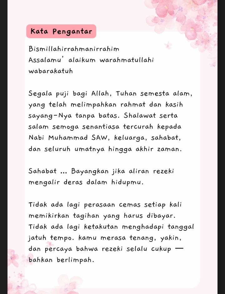 achiioo89's tweet photo. Pernah nggaa merasa udh capek ikhtiar sana sini, tapi rezeki serasa seret terus? Yuk belajar dari E-Book ini, bukan sekadar teori, tapi hasil dari perjalanan hijrah finansial, dari lilitan utang sampai lunas total lewat kekuatan afirmasi &amp; jalur langit..
 https://t.co/88Dr1cMwC2 https://t.co/YMrKKal6yC