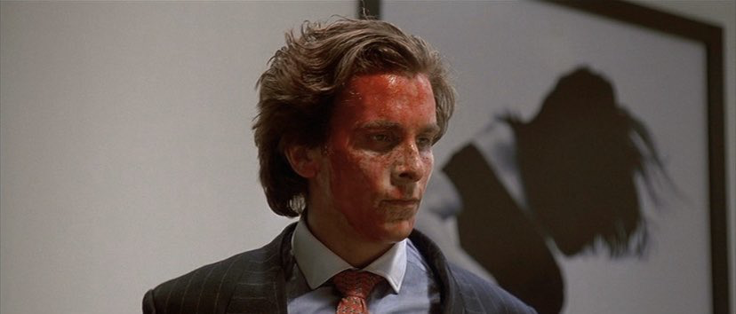 TheCinesthetic's tweet photo. Happy 25th anniversary to AMERICAN PSYCHO! https://t.co/KpdOa3wKzL