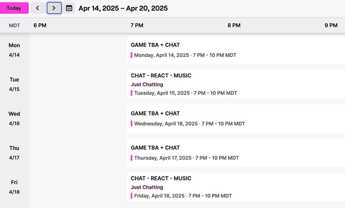 Now that I’m fully recovered from the silly CO poisoning incident, I’m going to be staying on a regular streaming schedule again. If you’ve been a longtime fan of mine, but haven’t checked out the stream yet, I encourage you to come hangout at least once! I respond to everyone in