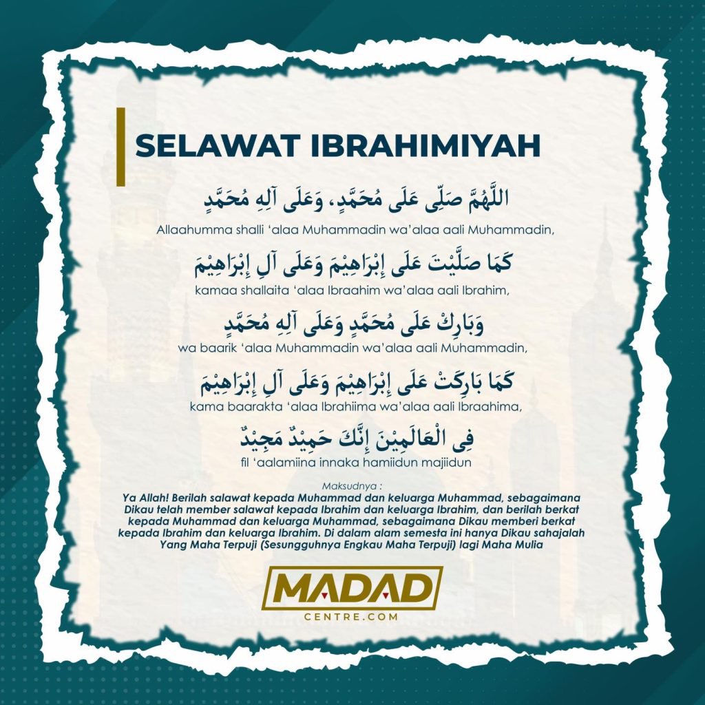 leymonmeringue's tweet photo. - First of all, the best selawat yg Nabi ajar: allahumma solli 'ala muhammad sallalahhu 'alaihi wassalam.
- Tak pun, baca lah selawat ibrahimiyah (refer in the picture below. Sama mcm kita baca dlm tasyahud akhir). al Tirmidhi dlm kitab Jami'at-Tirmidhi, 3220, menilainya Sahih. https://t.co/tgypTQJSQM
