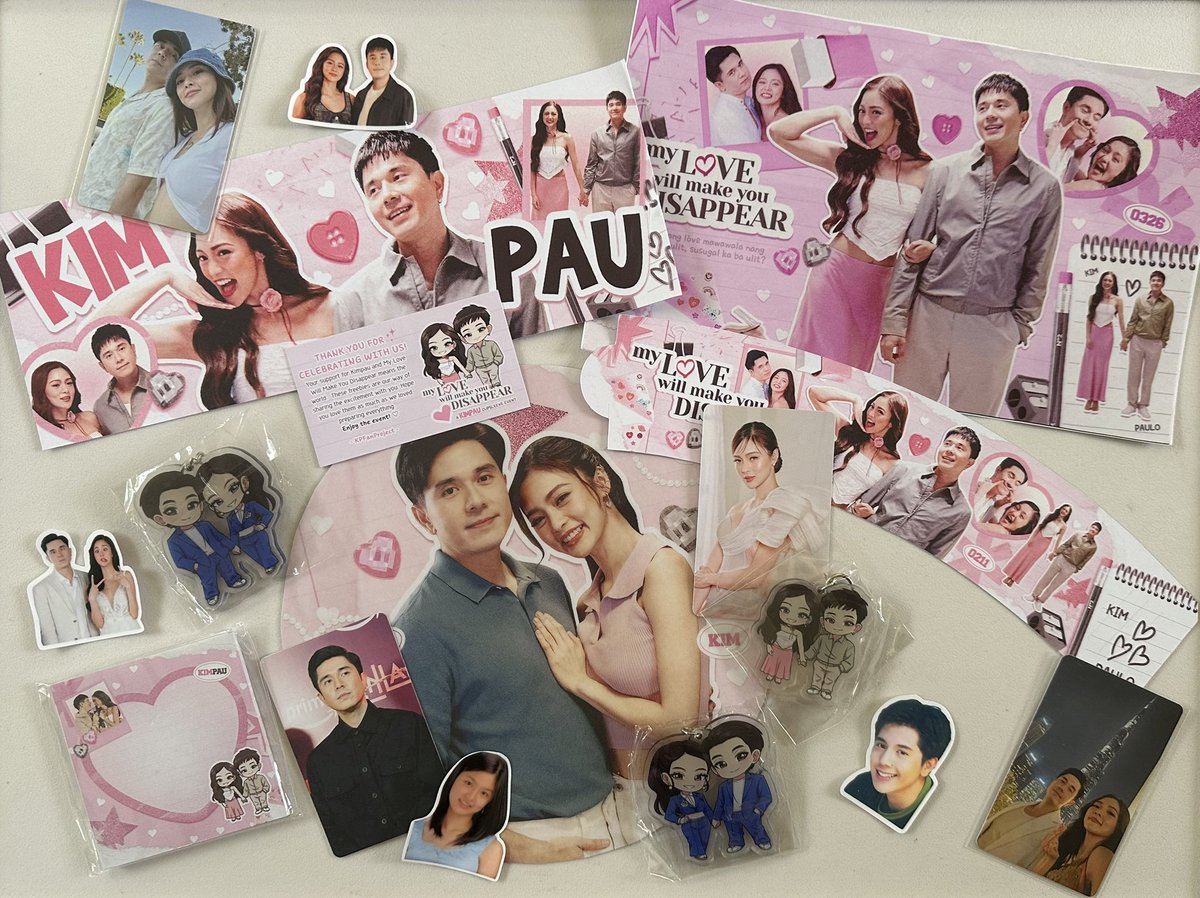 Just got from our qc house the kp stuff, <a href="/KPfanproject/">KP</a> 😍 thank you, ang ganda talaga, esp the keyrings. 💗✨

A collection, memory from my 1st ever malala na fangirling. 🙃🫶
