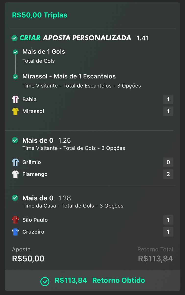 QUEBRANDO ODDS👊🏼 tweet media